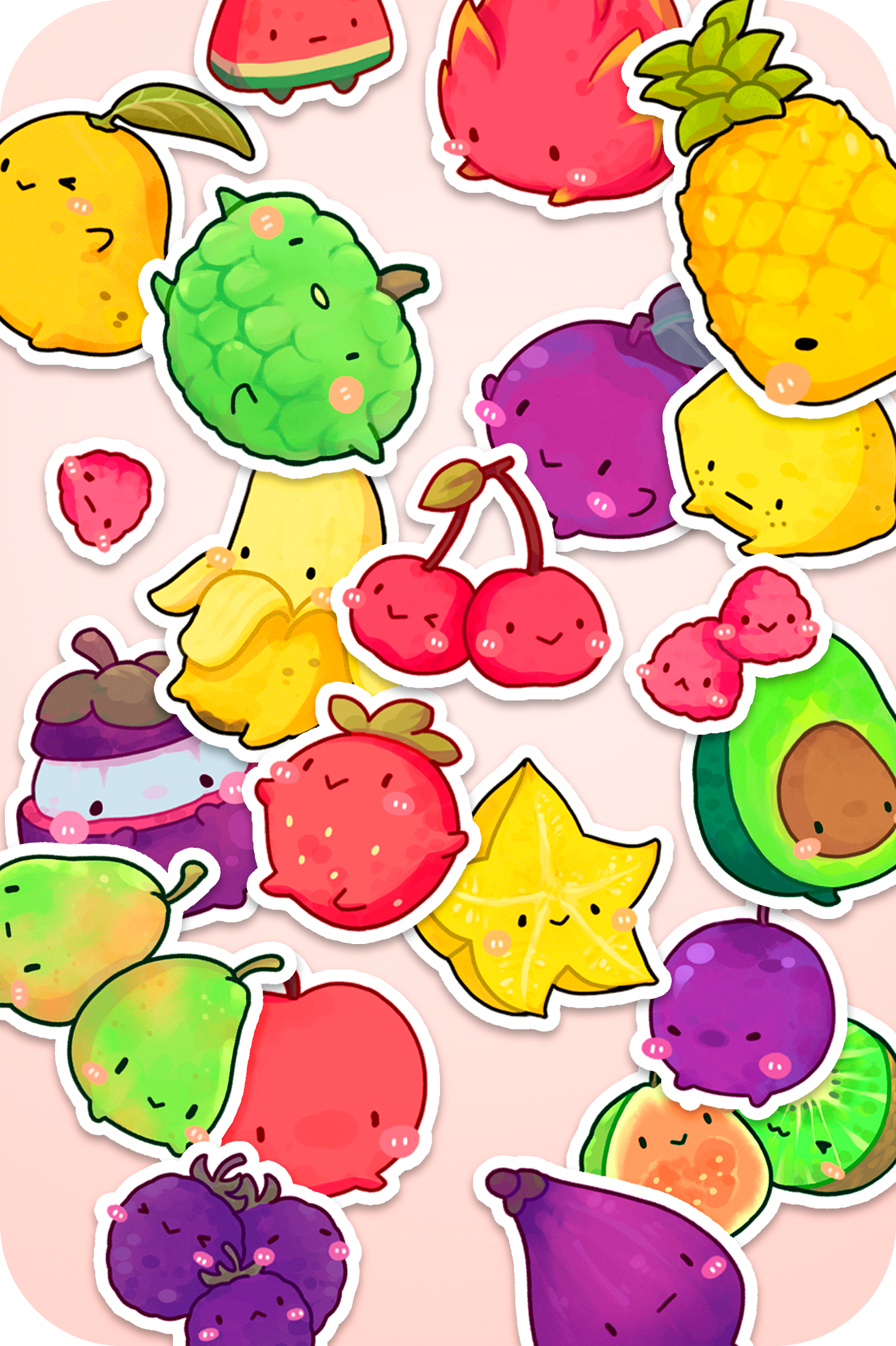 Fruit Pals Sticker Pack