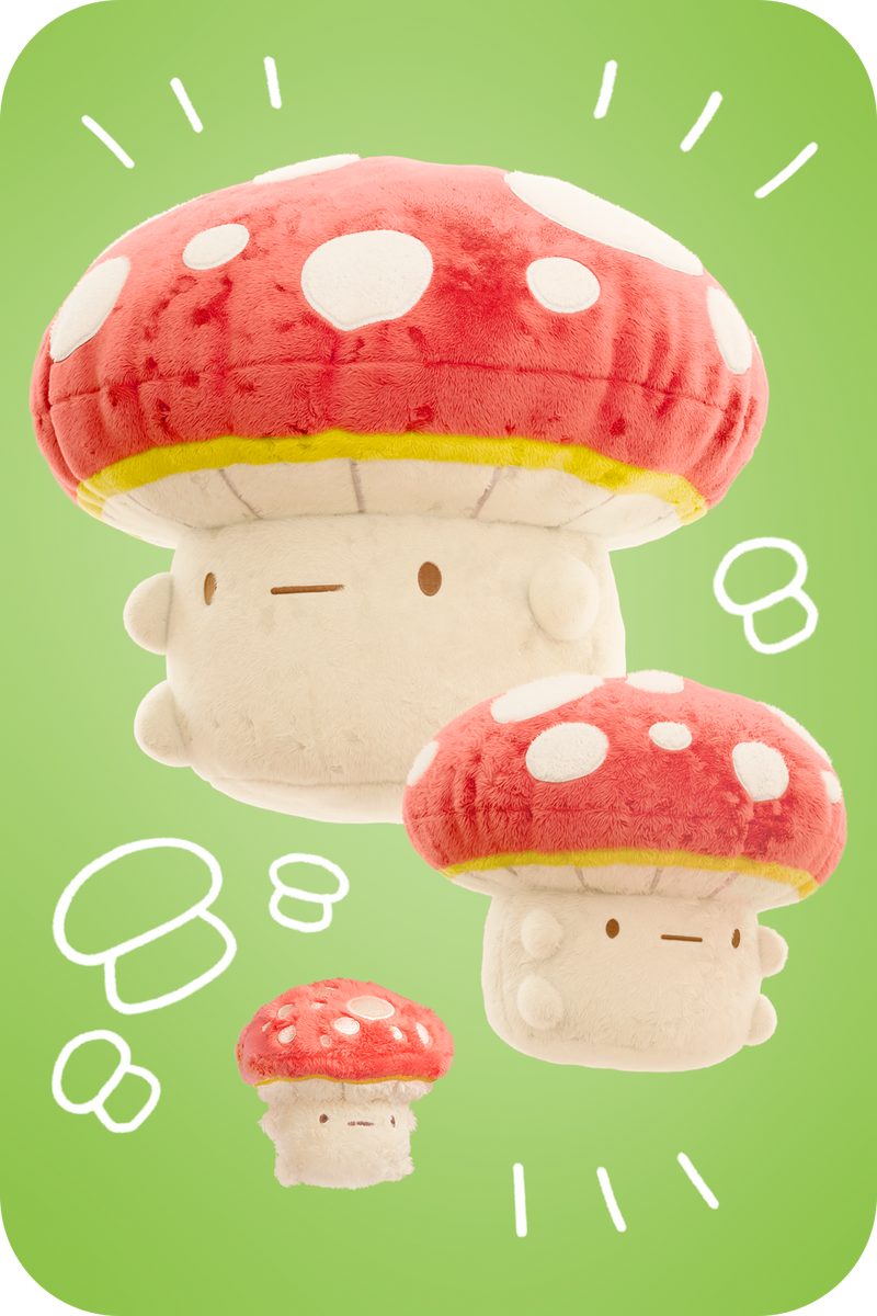 Dottie the Red and White Mushroom