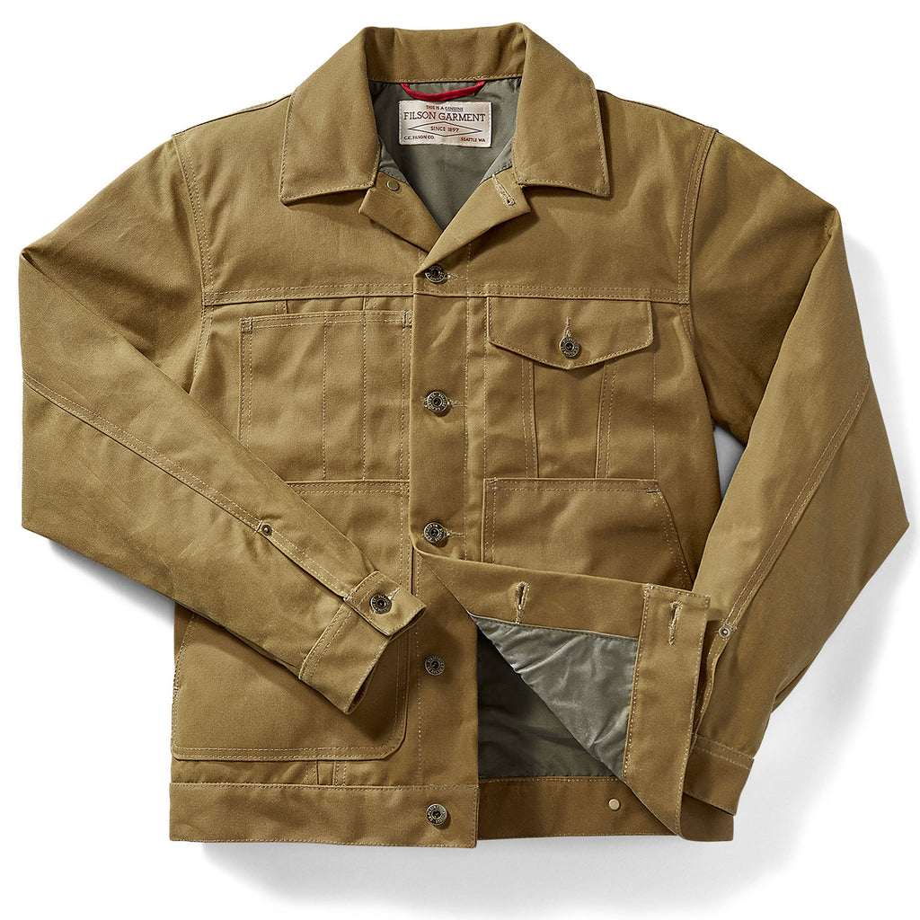 filson canvas short cruiser jacket