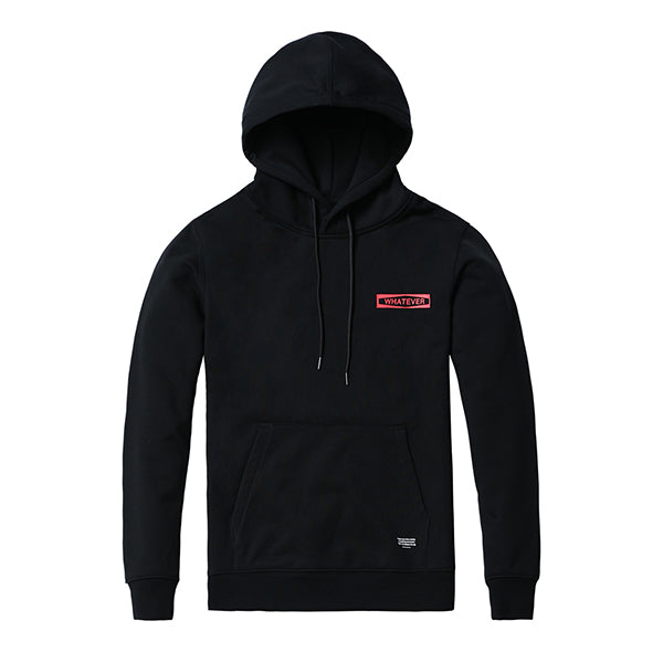 thick black hoodie mens