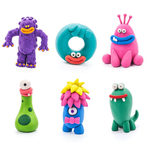 Hey Clay Claymates Caterpillar - Fat Brain Toys - Dancing Bear Toys