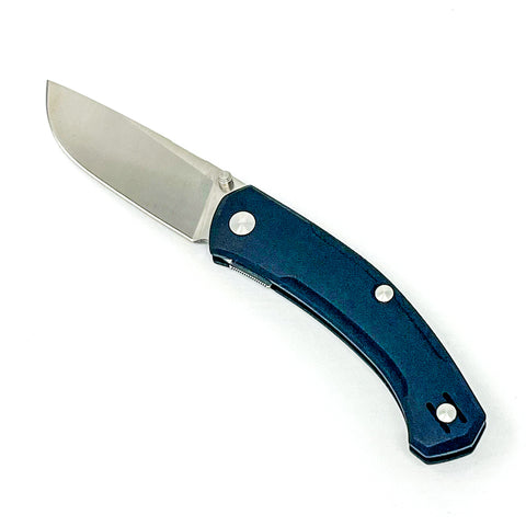 Elegant Slim Folding Pocket Knife Liner Lock with Laser Damascus Patte –  Dispatch Knives