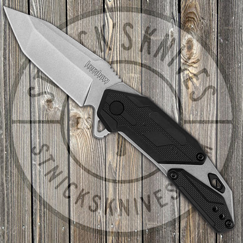 Kershaw Lateral Folding Knife Black GFN Handle 8Cr13MoV Drop