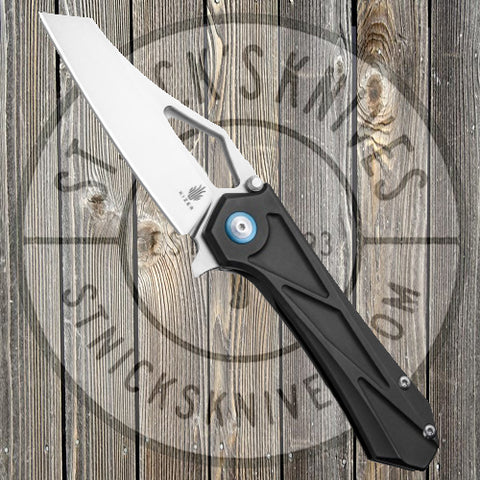 Stone River Gear Gold Ceramic Drop Titanium Folding Knife Pocket