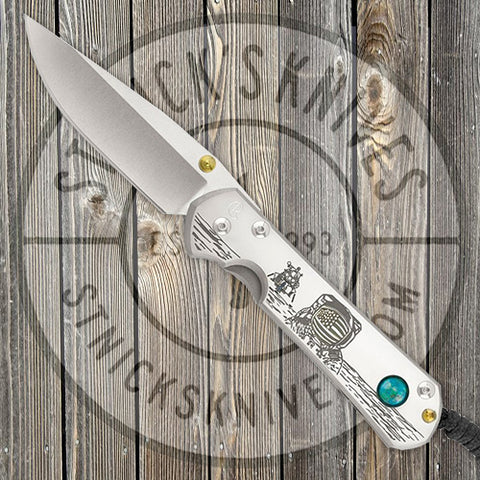 Thin White Line Pen Knife - CobraTec Knives