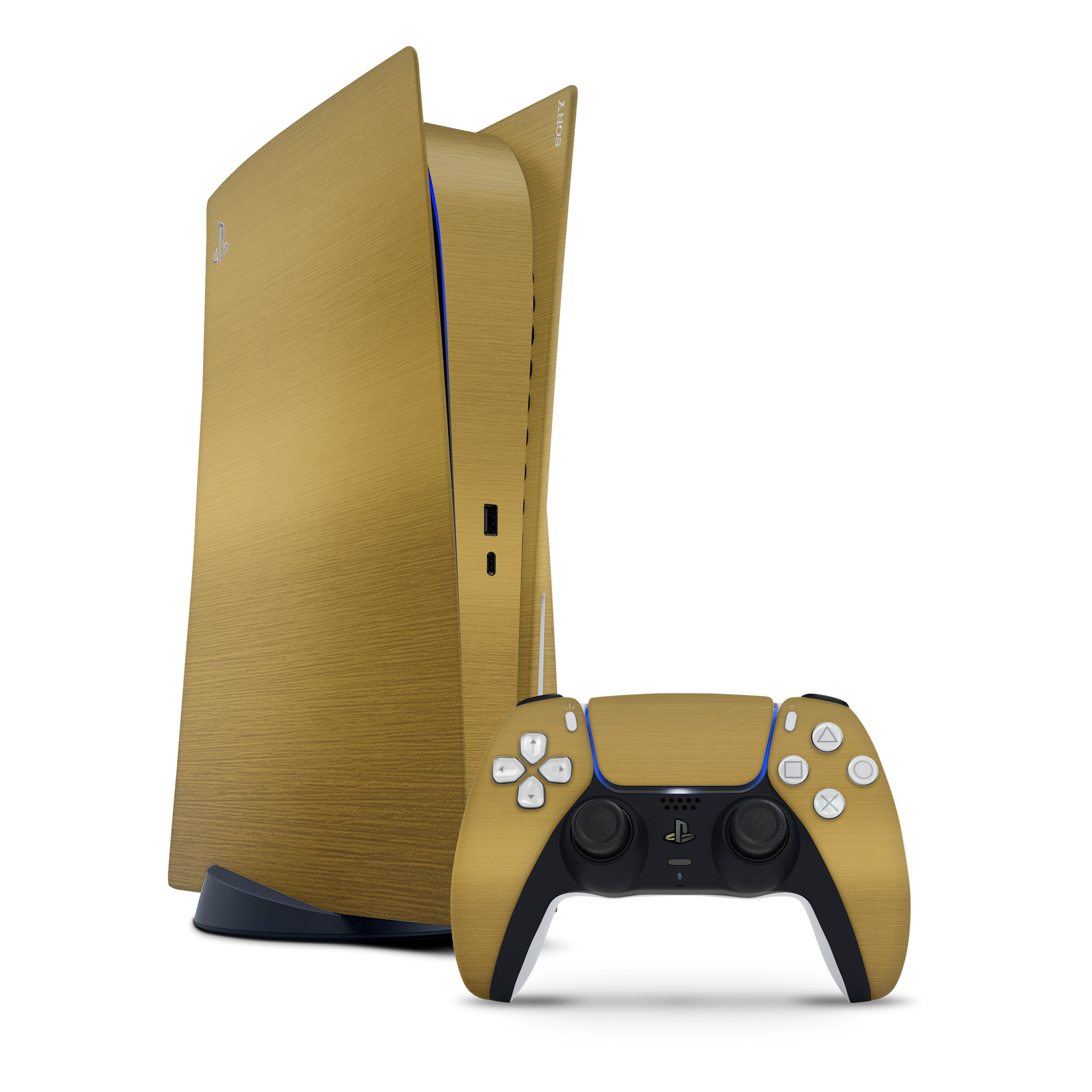 Truly Exquisite PlayStation 5 PS5 Digital Edition Console Limited Edition  24K Gold Matte Black - US