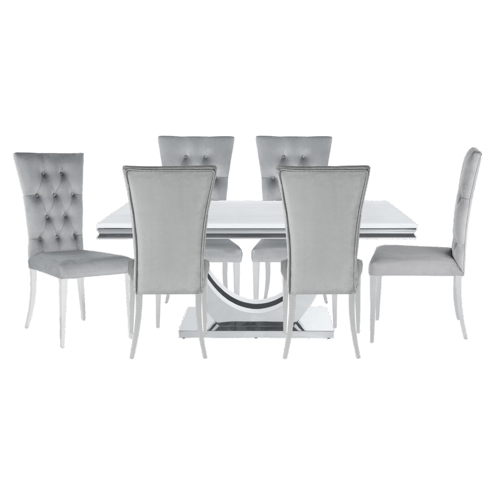 Monique 7 Piece Formal Dining Set