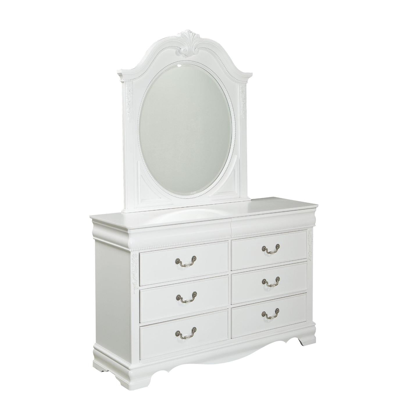 Jessica Youth Dresser Mirror Adams Furniture