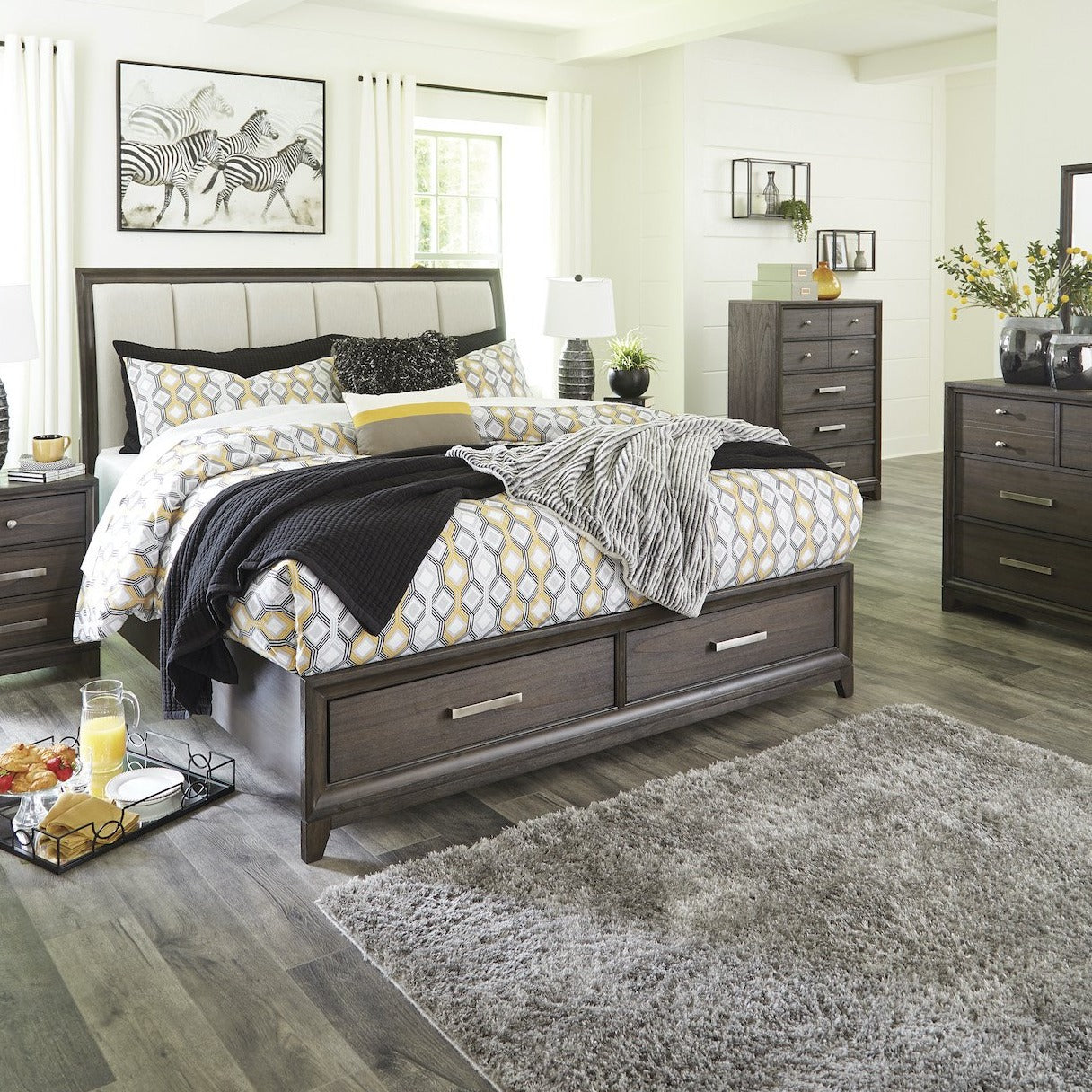 Brueban Storage Bedroom Set Adams Furniture