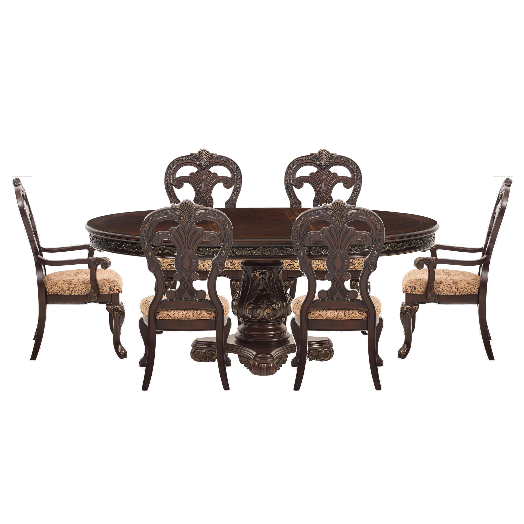 Monique 7 Piece Formal Dining Set