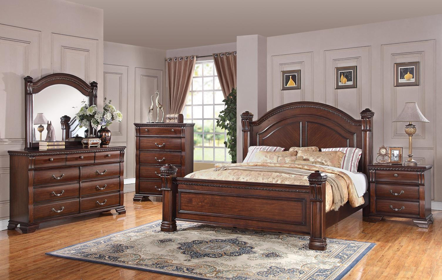 nero lupo isabella bedroom furniture collection