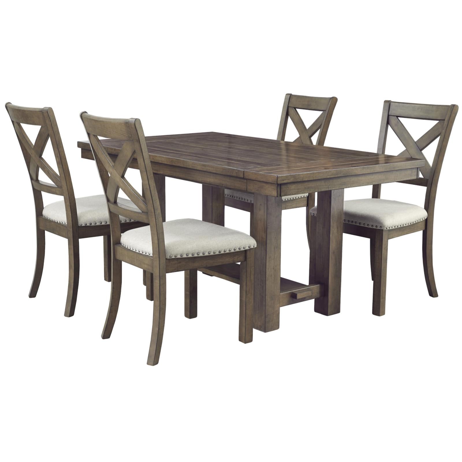 Moriville 5 Piece Dining Set Adams Furniture