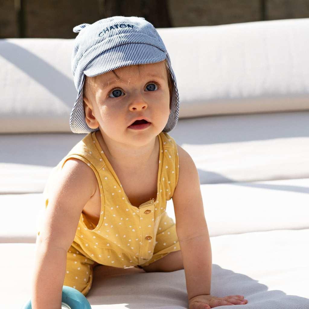 Chapeau de soleil bébé enfant Petit Amour