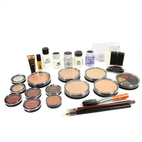 Mehron Mini Pro Student Makeup Kit, Fair/Olive Fair