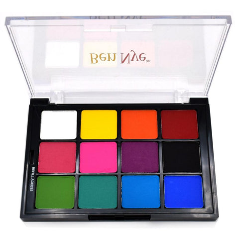 Kehuo 5-color Eye Shadow Tray Three-dimensional Shape Easy to Color Cos Makeup  Stage Makeup Gorgeous Eye Shadow, Beauty Makeup Kit 