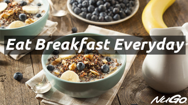 Have Breakfast Everyday in 2016 | NuGo Nutrition