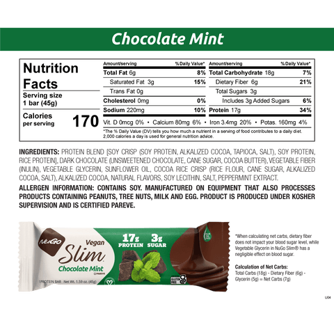 NuGo Slim Chocolate Mint