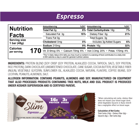 NuGo Slim Espresso