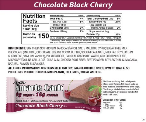 Smarte Carb Chocolate Black Cherry