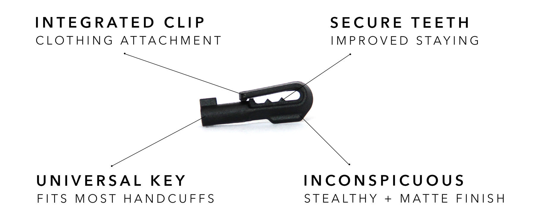HK Slim - Metal Handcuff Key - TIHK