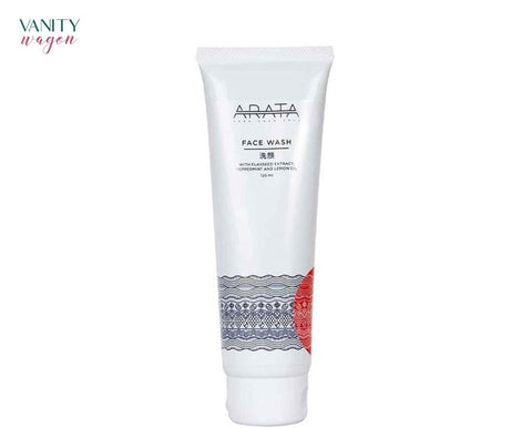 Vanity Wagon I Arata Zero Chemicals Face Wash with Flaxseed Extract, Peppermint & Lemon Oil