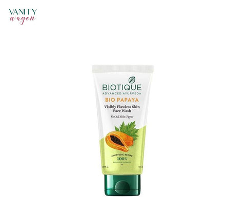 Vanity Wagon I Biotique Bio Papaya, Visibly Flawless Skin Face Wash for All Skin Types