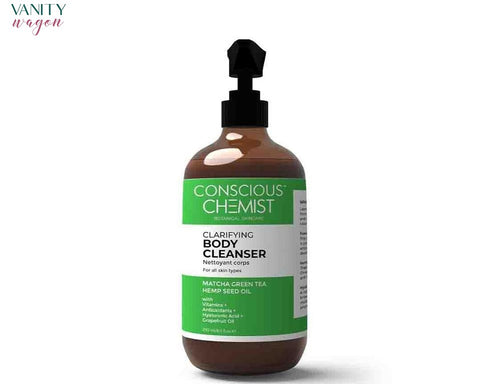 Vanity Wagon I Conscious Chemist Clarifying Body Cleanser with Matcha Green Tea and Hemp Seed Oil
