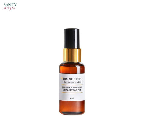Vanity Wagon I Sheth's Moringa & Vitamin C Cleansing Oil with Vitamin E and Passion-fruit Oil