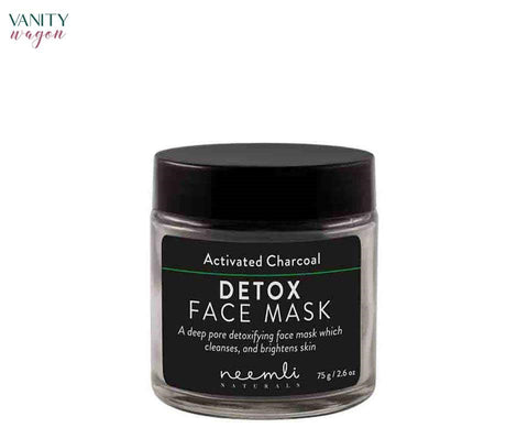 Vanity Wagon I Neemli Naturals Activated Charcoal Detox Face Mask