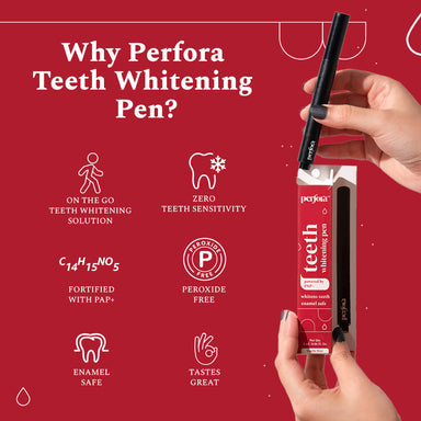 18% PAP Teeth Whitening, Stain Remover Pen - 5 Pens for a Brilliant Smile!  