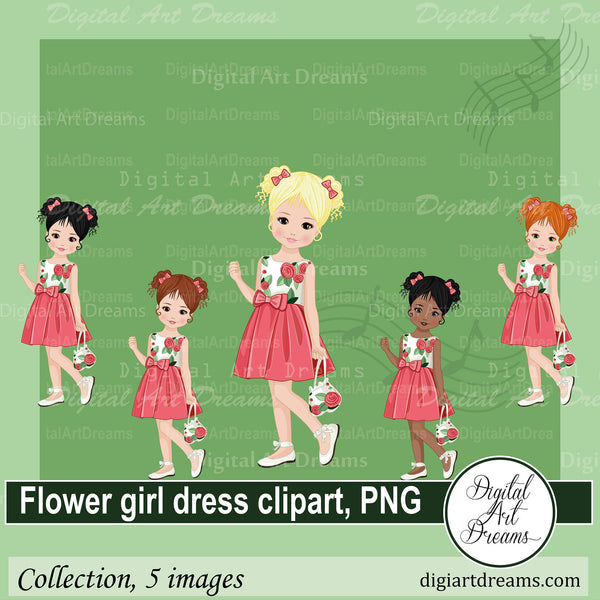 dialing clipart of flowers