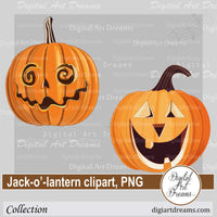 Halloween Jack O Lantern Clipart Pumpkin Png Images Digital Art Dreams
