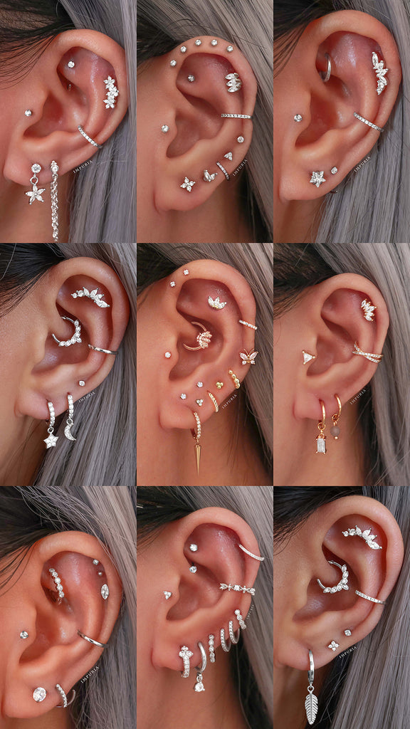 44 of the Most Popular Ear Piercing Curation Ideas – Impuria Ear Piercing  Jewelry