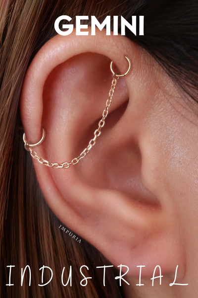Ear Piercing Based on Your Astrological Sign - www.Impuria.com