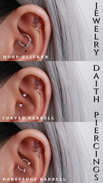 Daith Earrings - Impuria Ear Piercing Jewelry