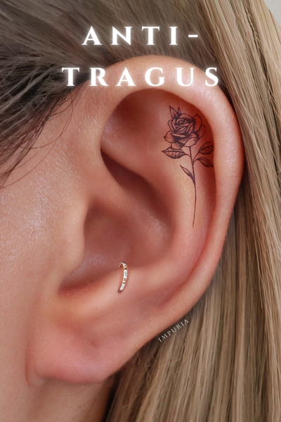 Ant-Tragus Piercing Jewelry - Impuria Cartilage Earrings