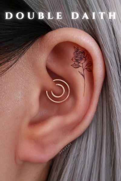Single Daith Piercing - Impuria Ear Piercing Jewelry & Earrings