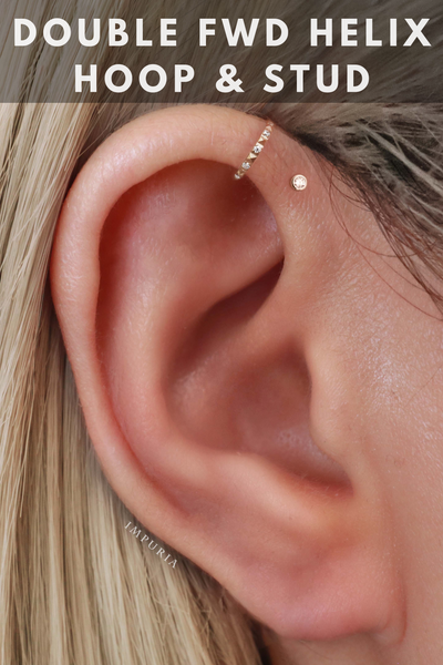 Double helix piercing