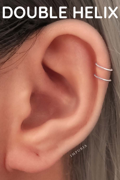 Gold Studs and Stacked Piercings: Ear Jewelry Inspiration