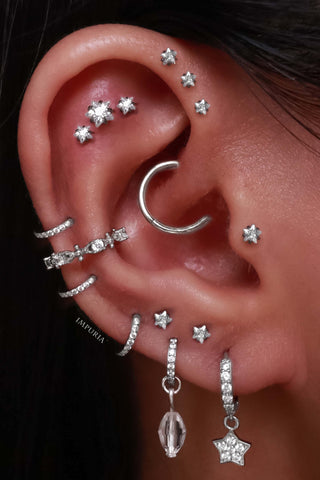 Ear Piercing Ideas at www.Impuria.com