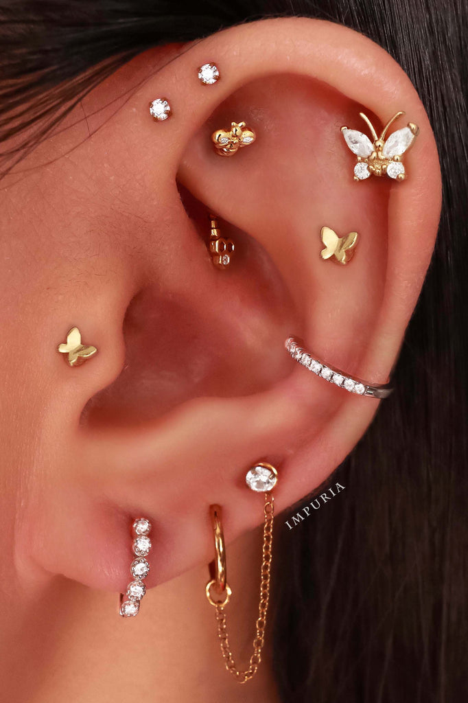 The coolest types of ear piercings to try in 2022