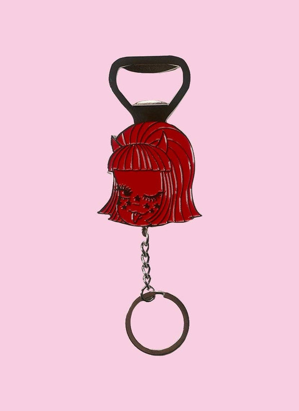 Betty Boop cherry keychain