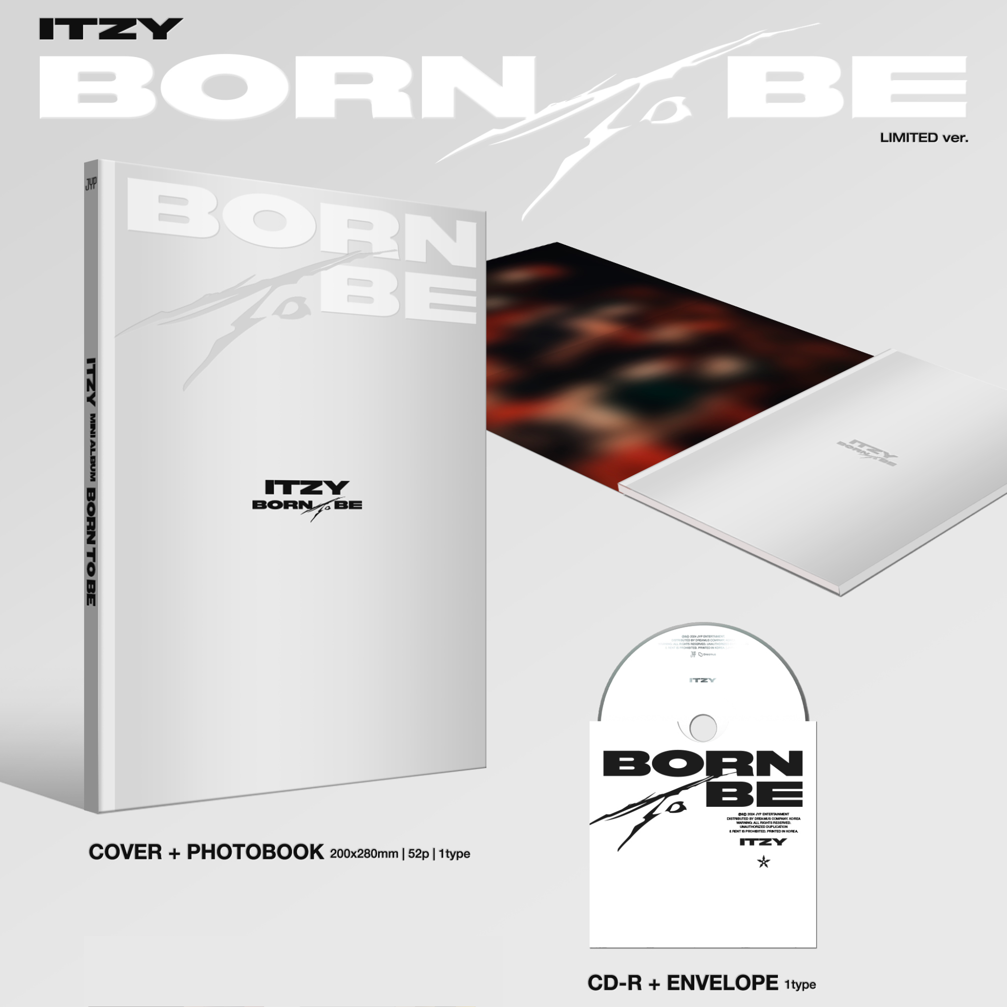 SFKOREA] ITZY - [BORN TO BE] (PLATFORM ALBUM_NEMO Ver.) (Random Ver.) –  Kpop Glow US