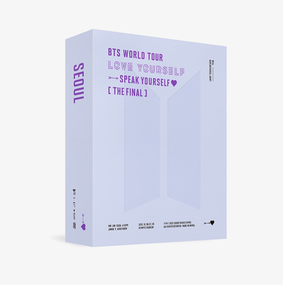 BTS World Tour 'Love Yourself': Speak Yourself - The Final [Blu