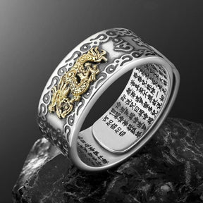 Feng Shui Lucky, Wealth & Protection Ring (40% OFF) - Dharmic Buddha Power