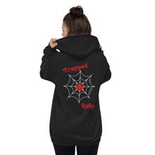 Trapped Ruby Zip Up Hoodie