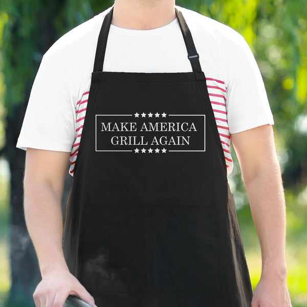 Funny Cooking Apron Stand Back Novelty Kitchen Black Aprons For Women And  Men