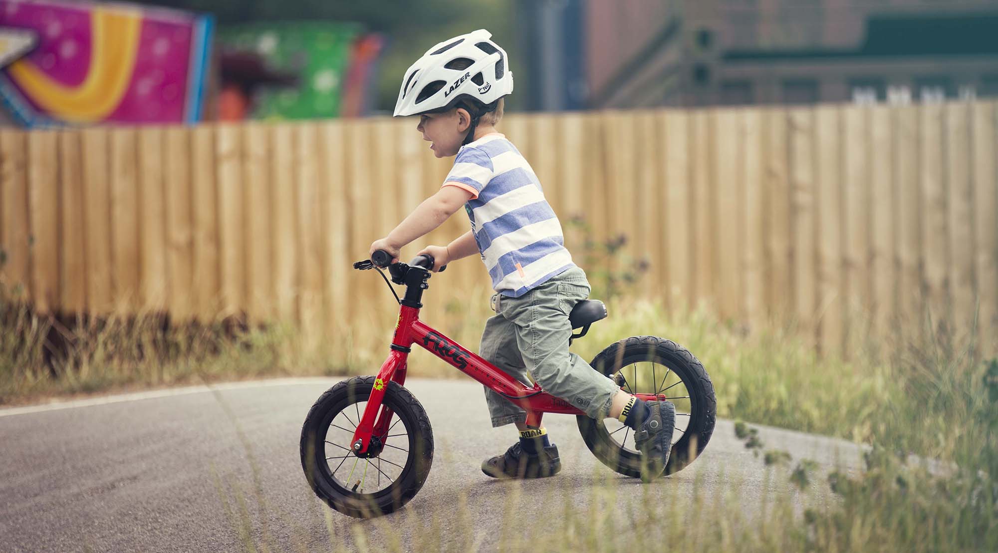 frog tadpole balance bike