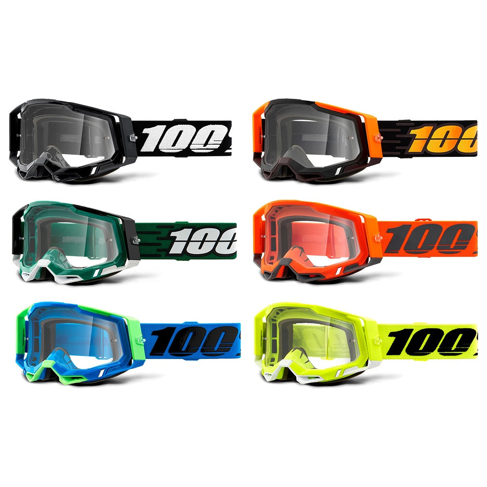 Lunettes motocross 100% Racecraft 2 Snowbird