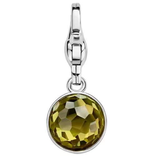 Olive Green Star Charm